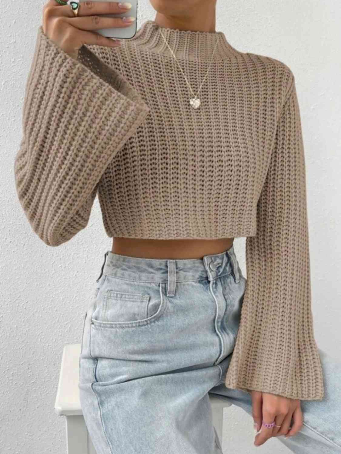 Lingering Love Cropped Sweater