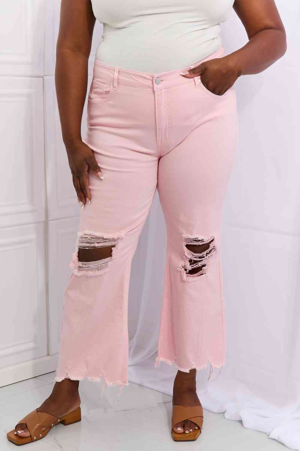 Genie Ankle Flare Jeans