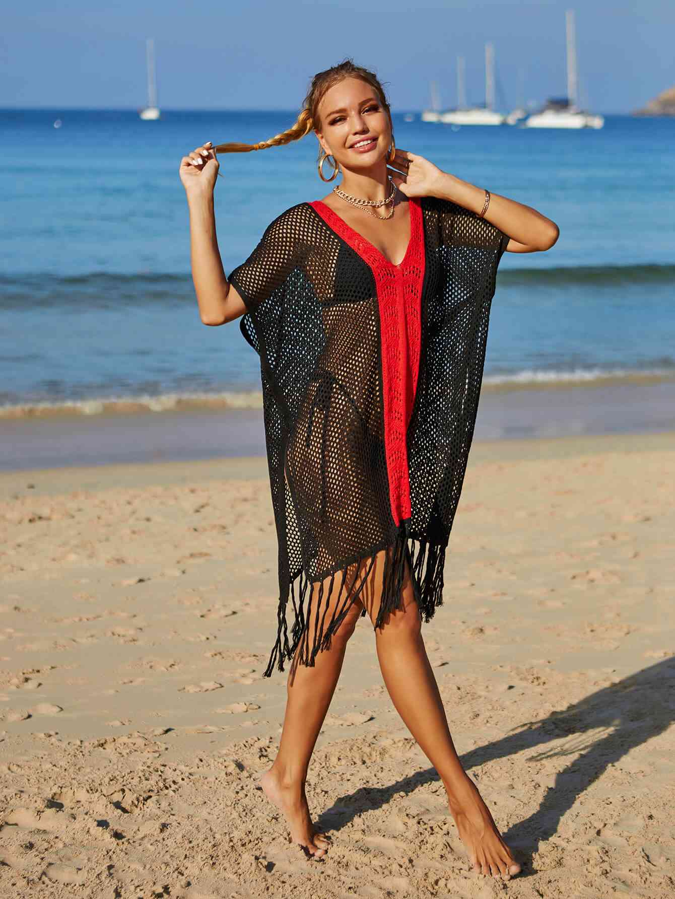 Sunshine Swirl Cover-Up Dress