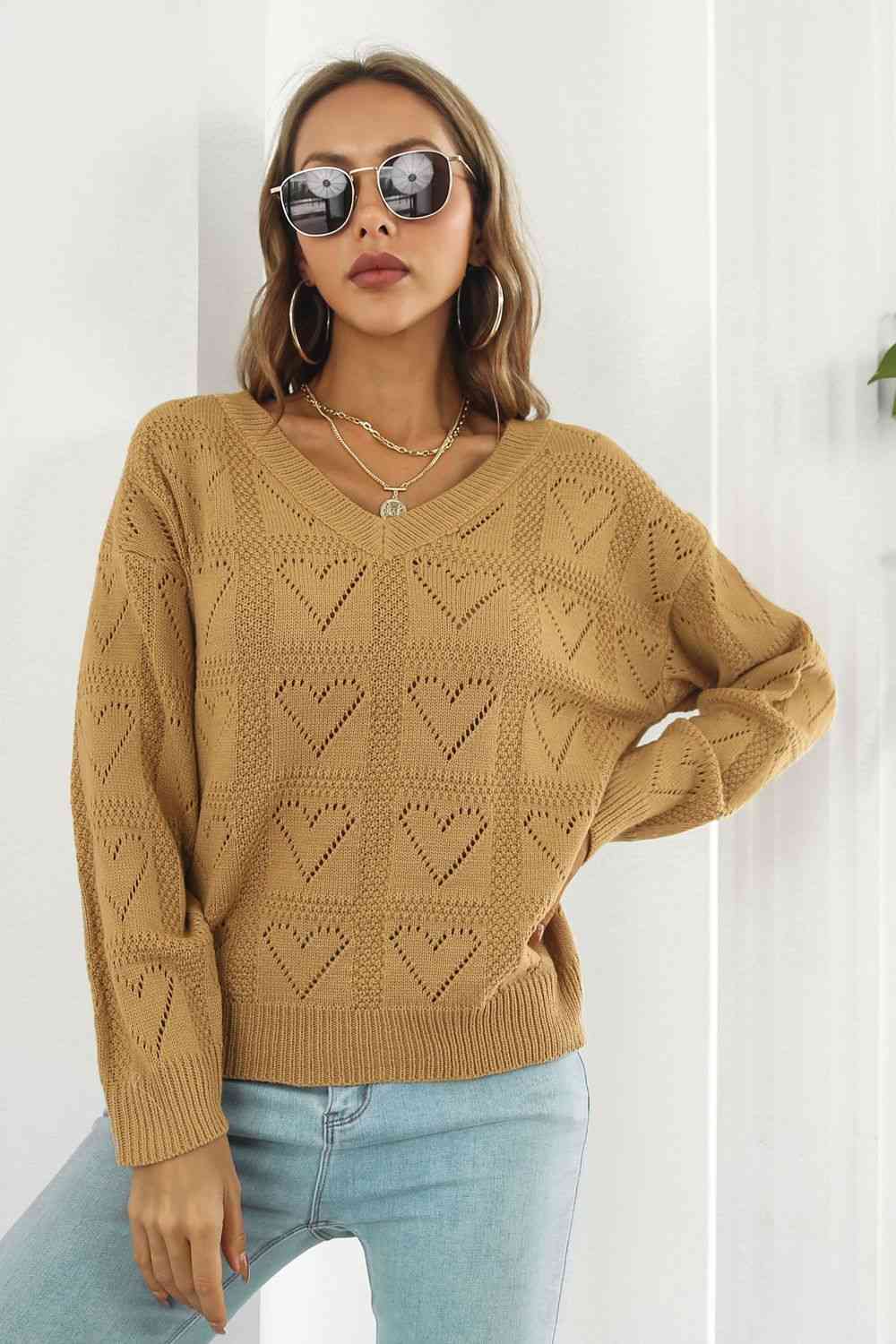 Heart Me Drop Sweater