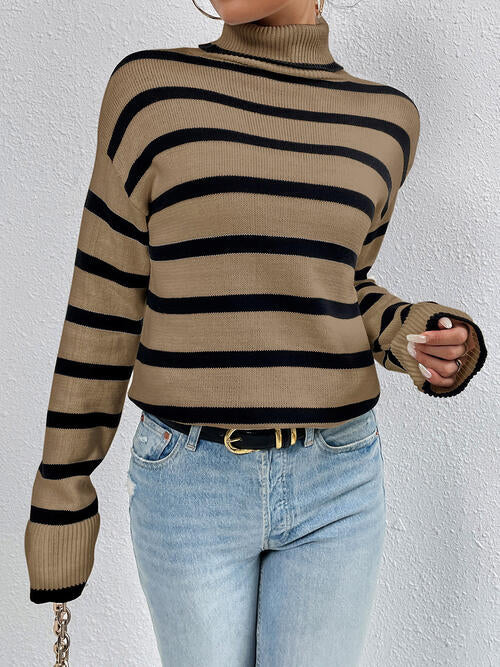 Striped Around Long Sleeves