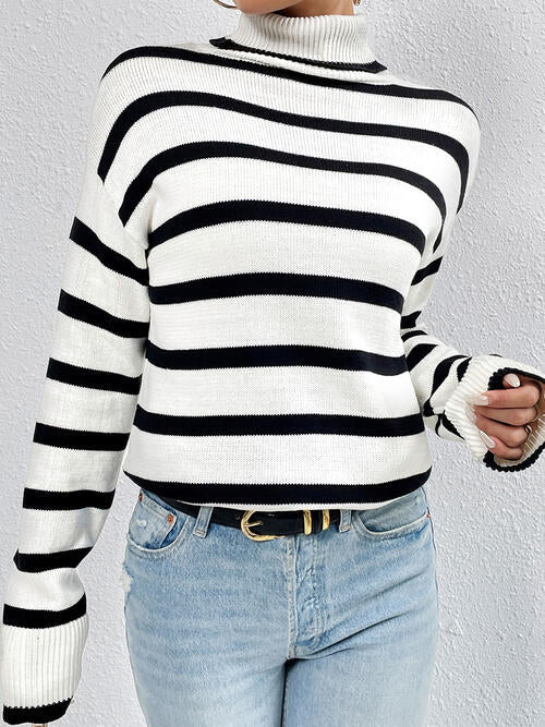 Striped Around Long Sleeves