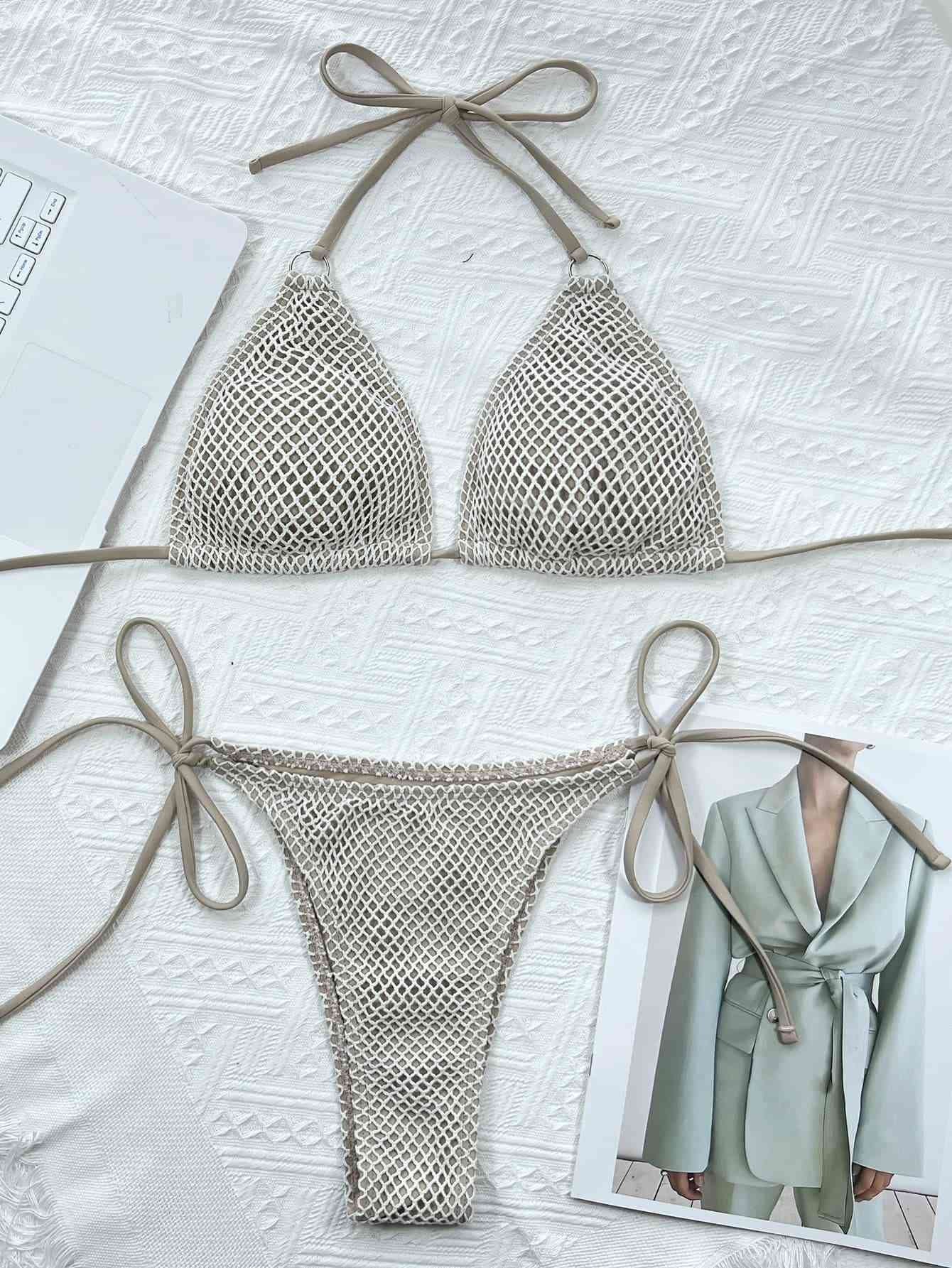 Nude Beach Bikini Set