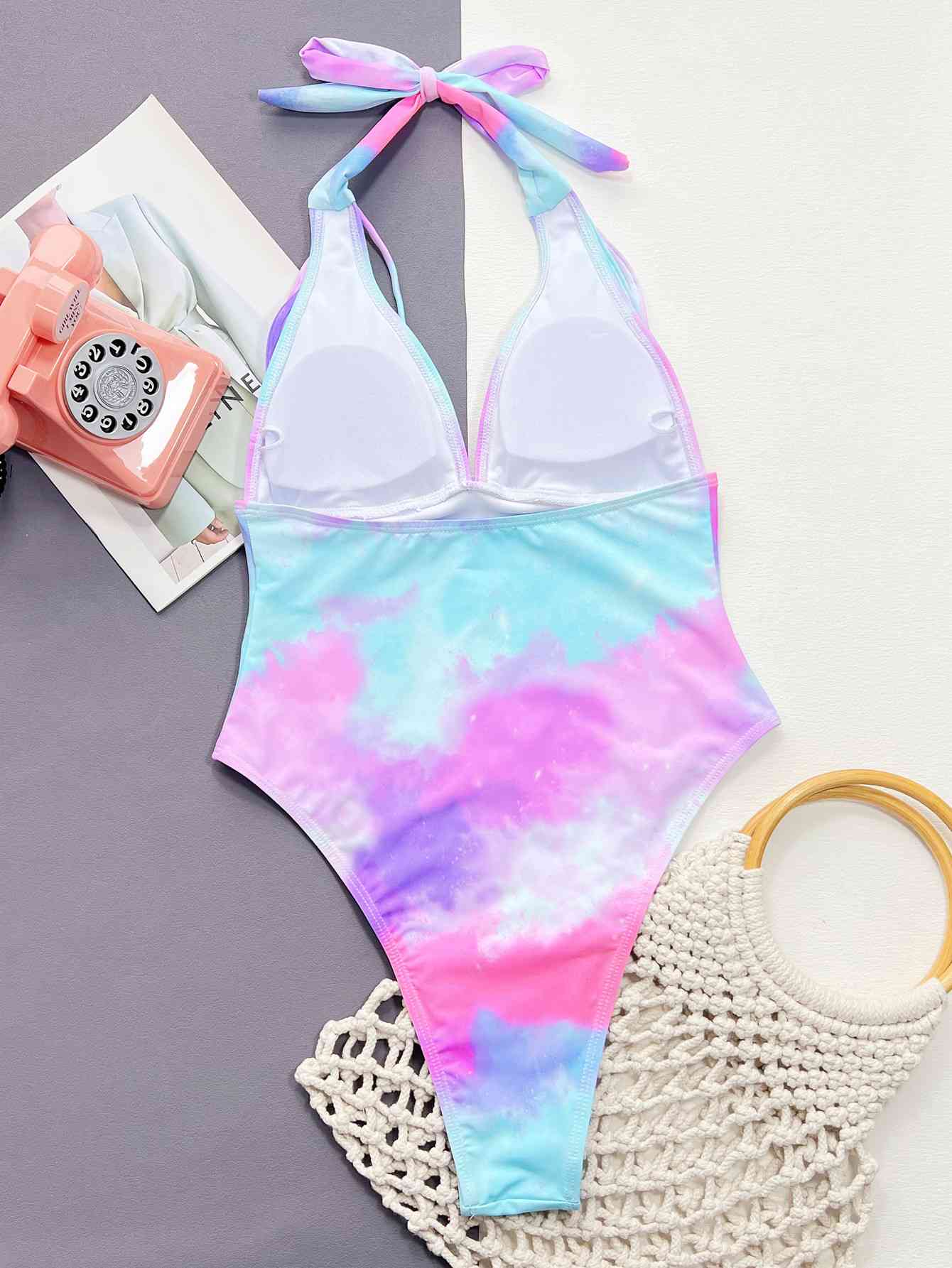 Cloudy Haze One-Piece Swimsuit