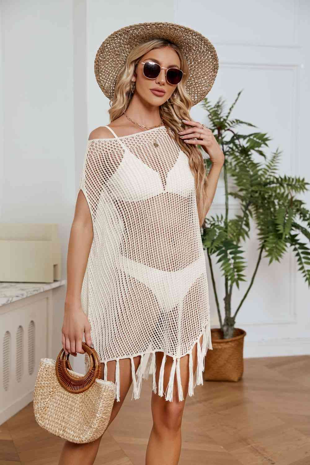 Lookin' Fringy Cover-Up Dress