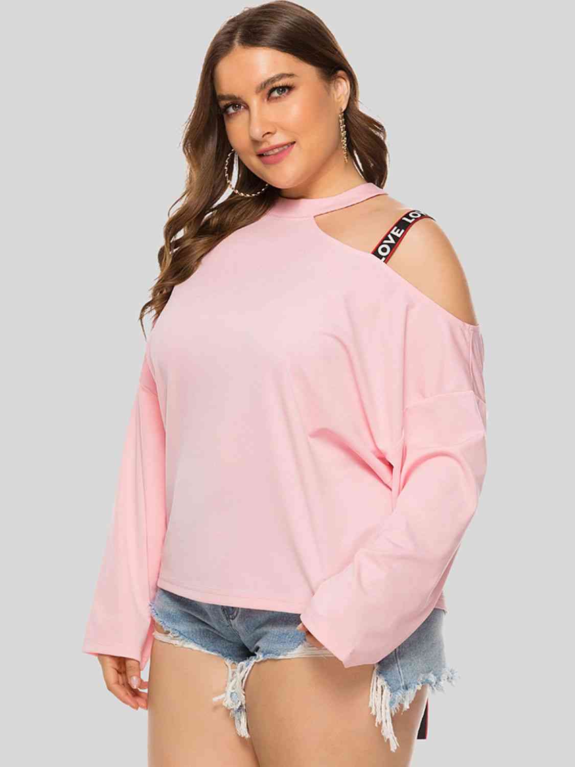 Shoulder Freeze Blouse