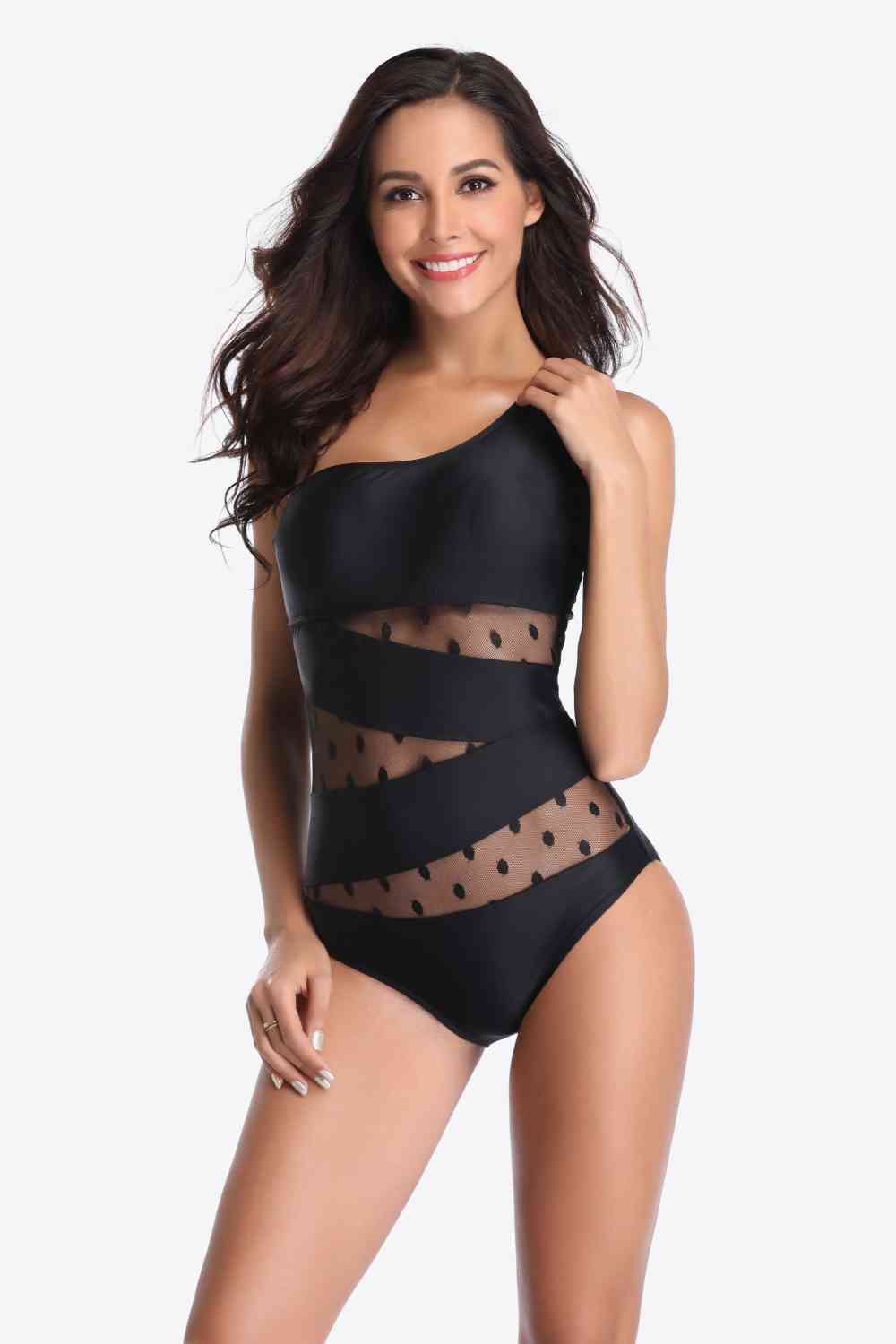 Obviously Printed One-Piece Swimsuit