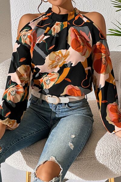 Floral Framed Blouse