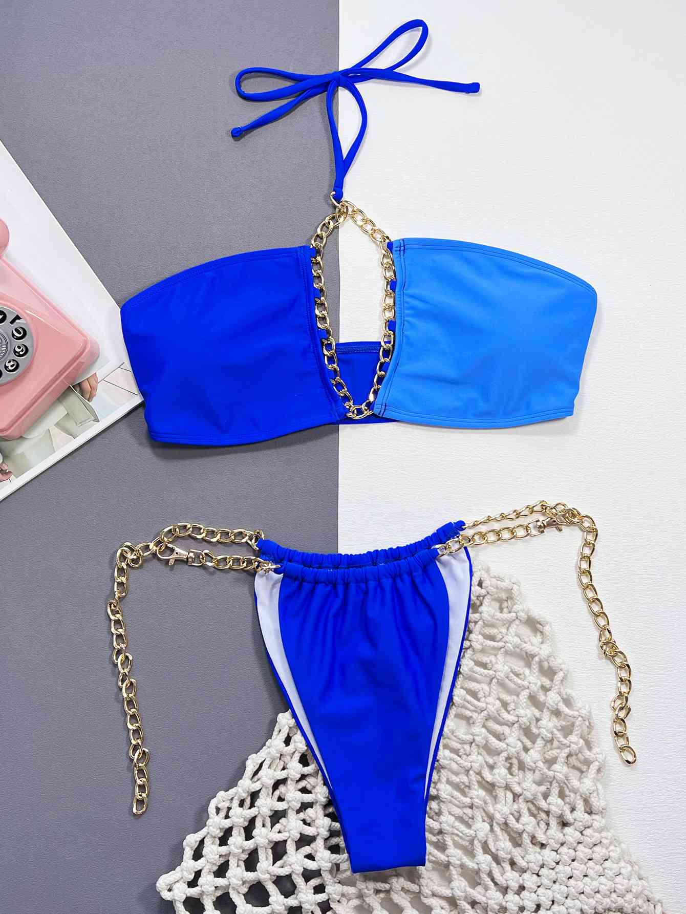 Chained Up Bikini Set