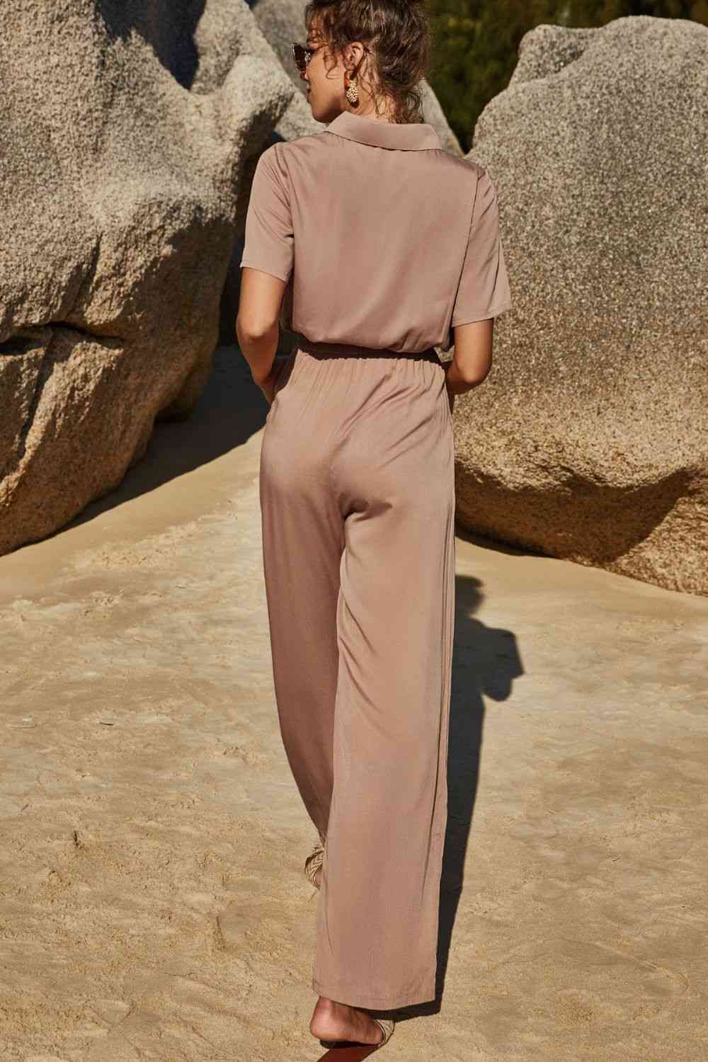 Go Nude Jumpsuit