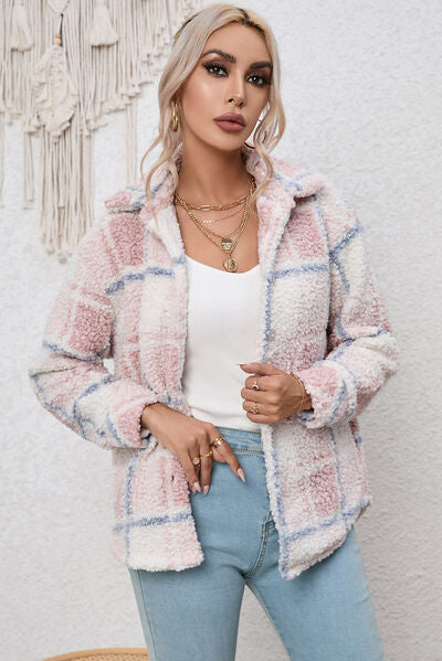 Blushed & Plaid Jacket