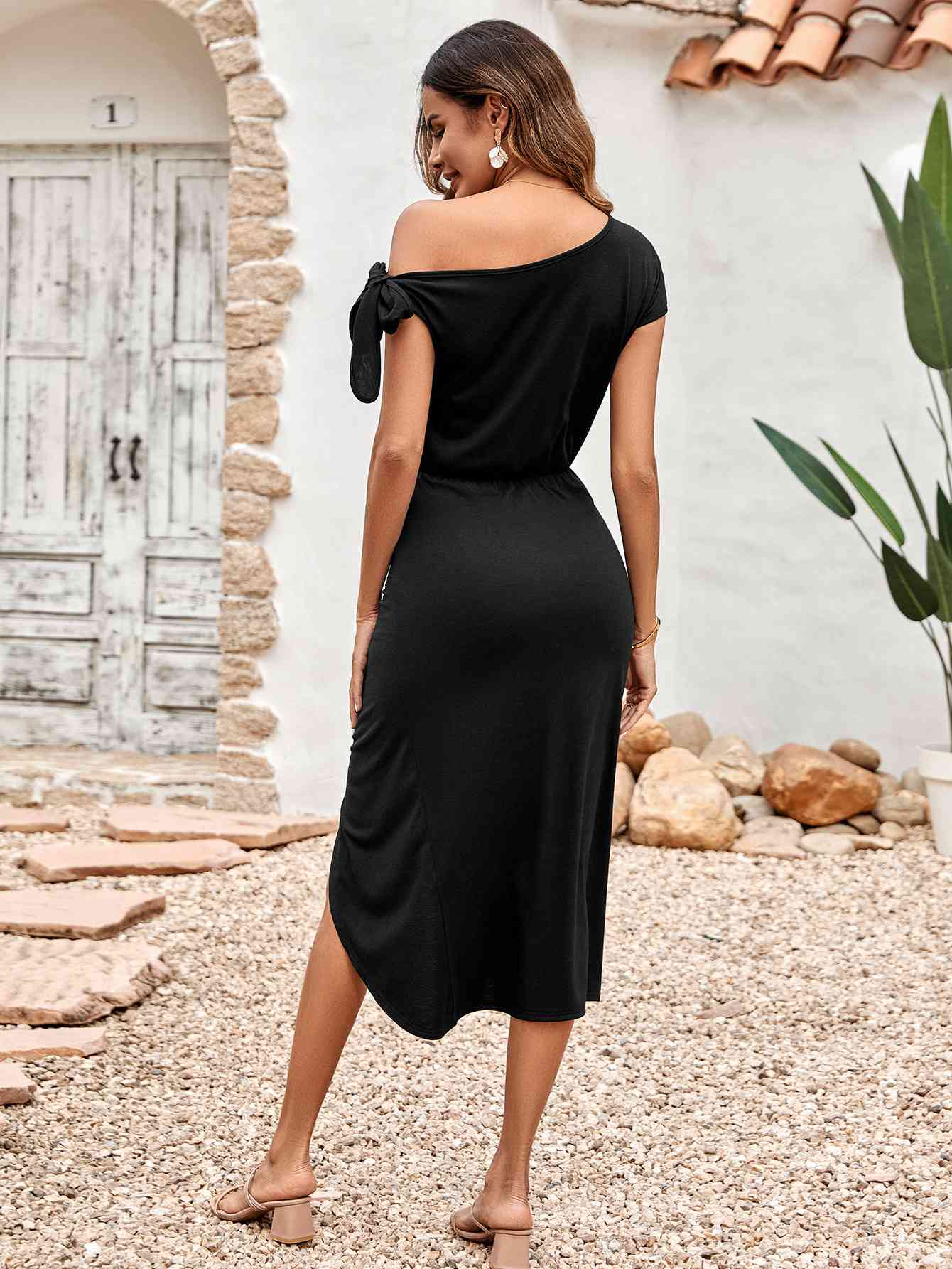 Elegance Unveiled Midi Dress