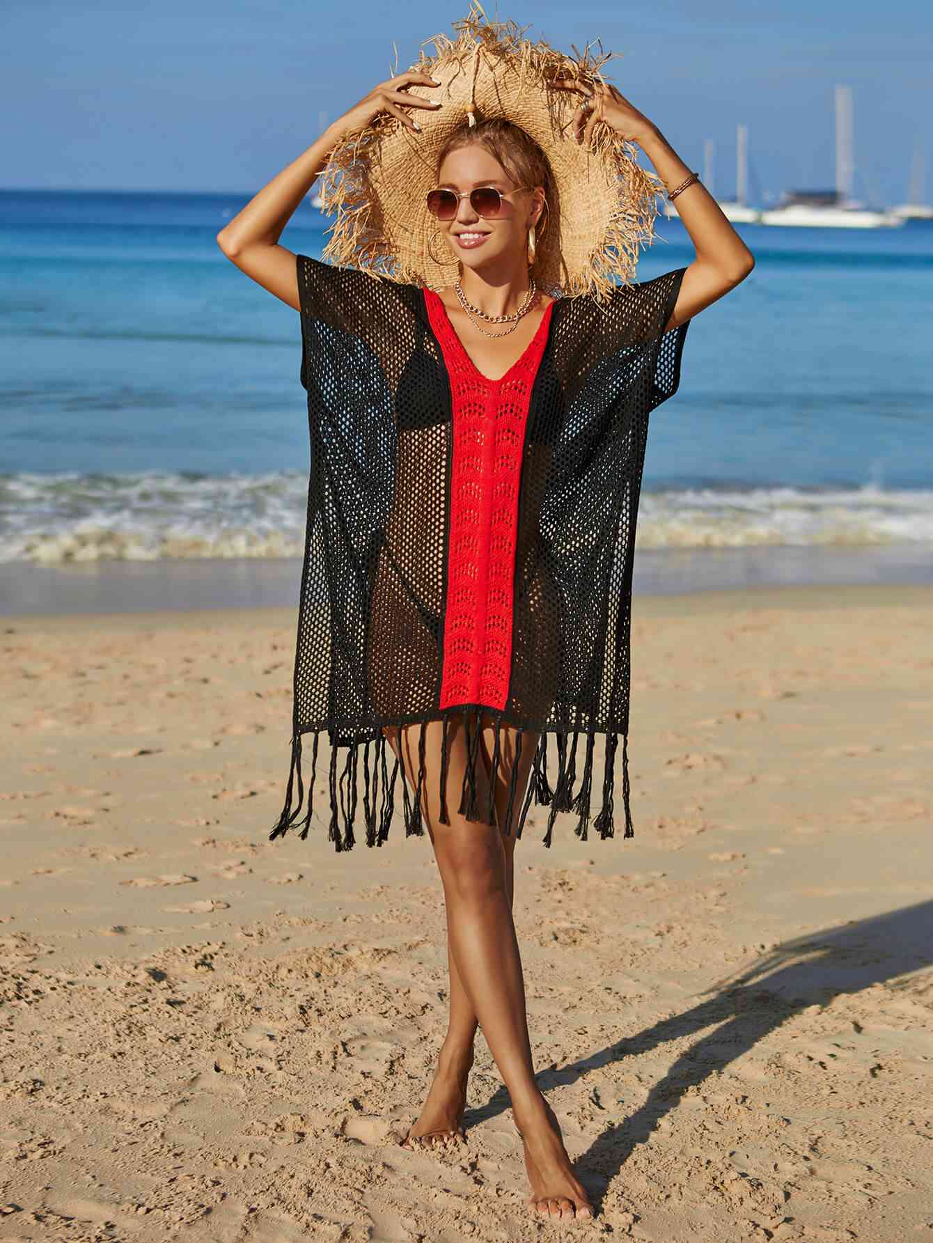 Sunshine Swirl Cover-Up Dress