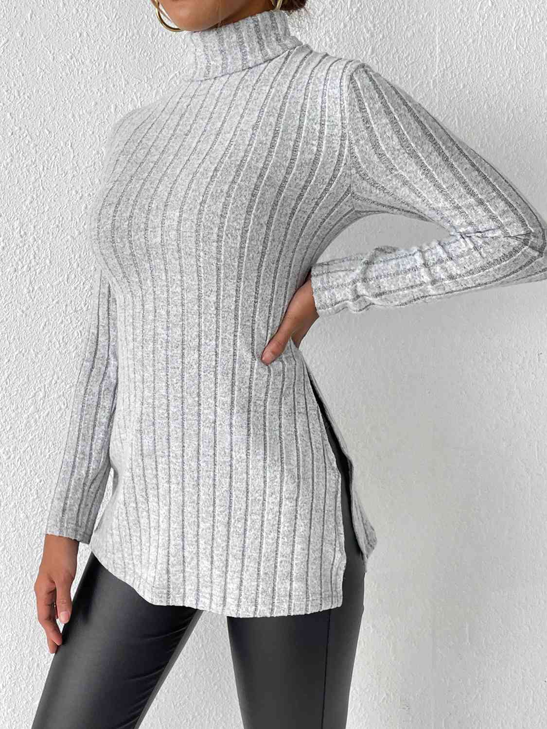 Mix It Up Turtleneck Top