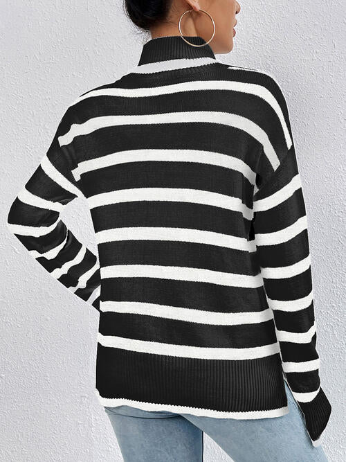 Striped Around Long Sleeves