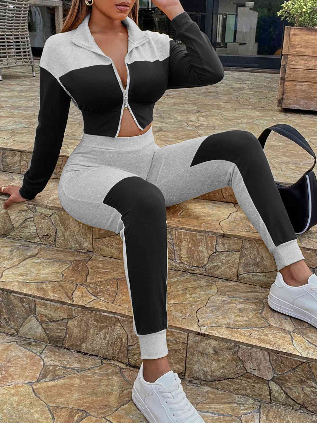 Fit & Fashioned Top and Joggers Set