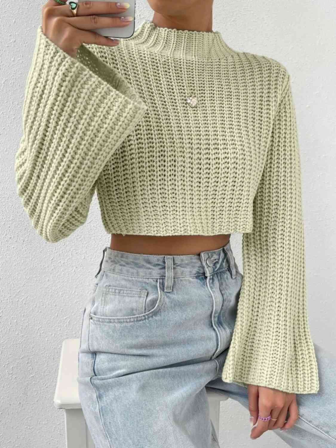 Lingering Love Cropped Sweater